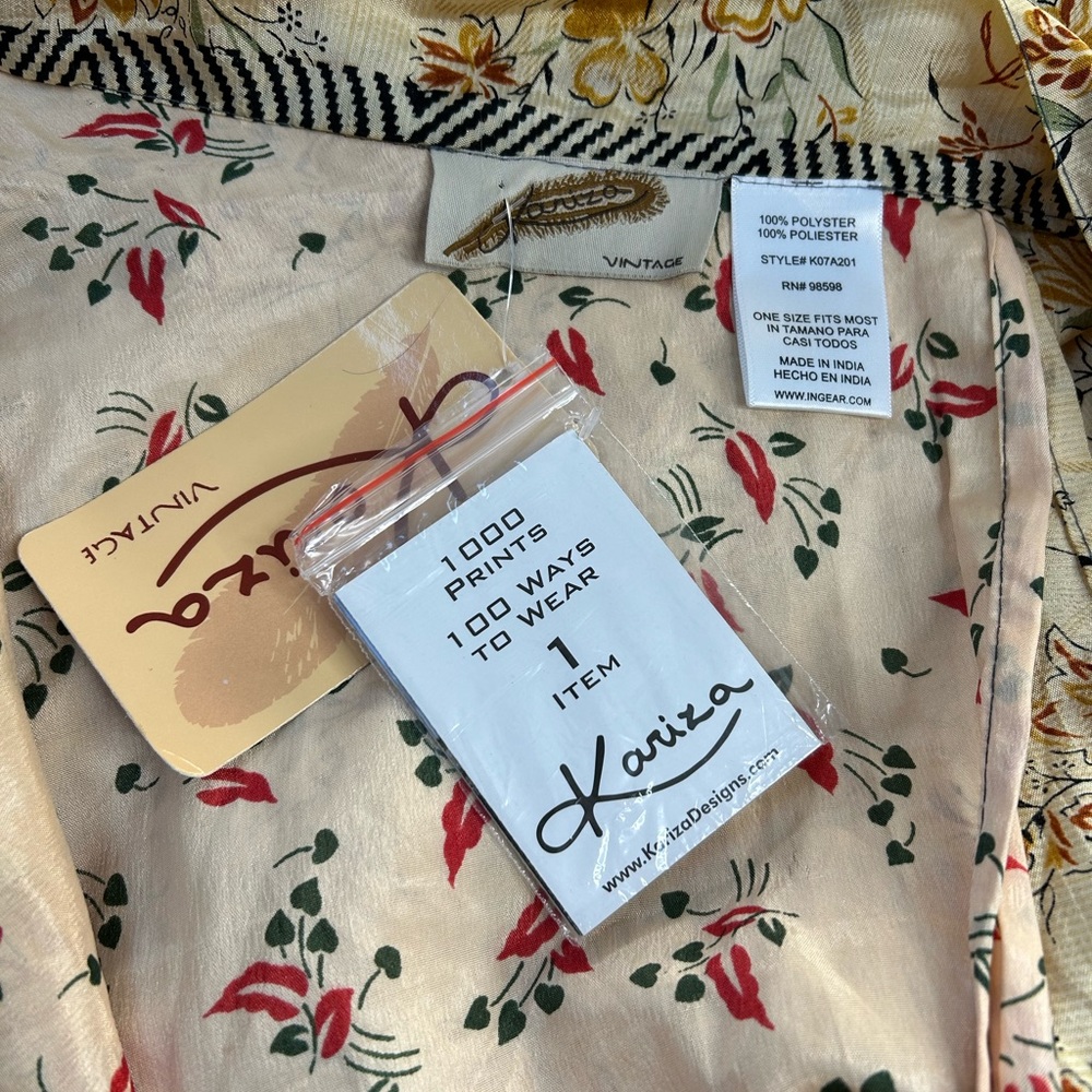 Kariza NWT top/dress One Size - Picture 3 of 6